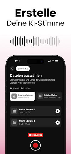 MyTunes: KI-Musik-Generator Screenshot