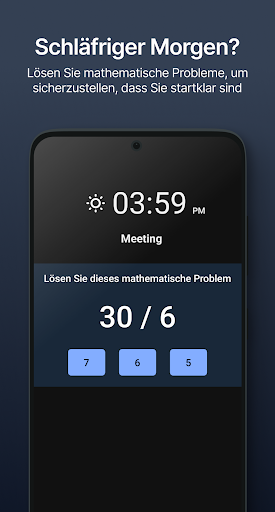 Einfacher Wecker Screenshot