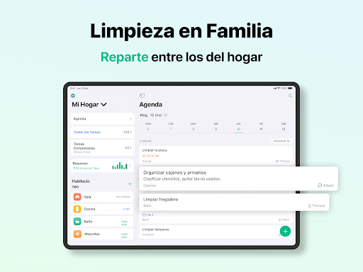 Captura de pantalla de Tareas del Hogar en Familia