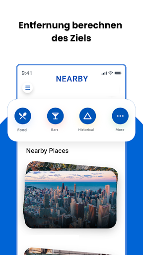 GPS, Karten Wegbeschreibung Screenshot