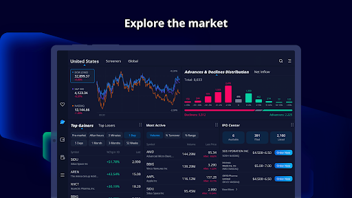 Webull - Stock Quotes & News Screenshot