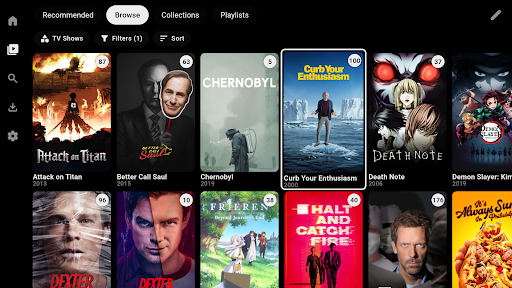 Captura de pantalla de Plezy for Plex & Jellyfin