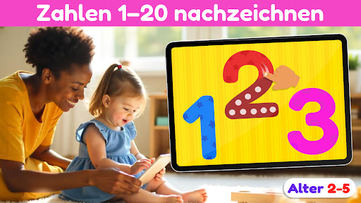 123 Zahlen lernen, verfolgen Screenshot