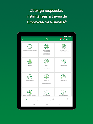 Captura de pantalla de Paycom