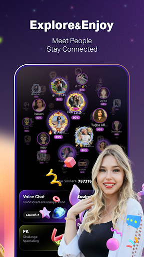Captura de pantalla de SoulChill - Voice Chat & Party
