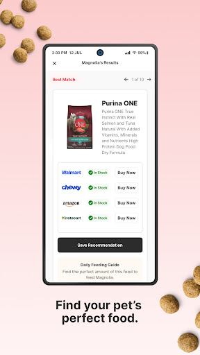 Captura de pantalla de myPurina – Pet Rewards App