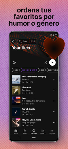 Captura de pantalla de SoundCloud: Tu Música Favorita