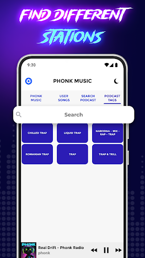 Captura de pantalla de Phonk Music - DJ Canción Radio