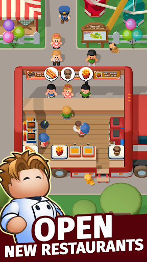 Captura de pantalla de Foodventure Inc: Cocina Idle