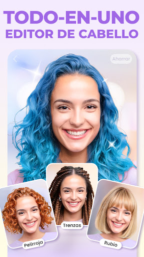 Captura de pantalla de HairApp - Corte de Cabello App