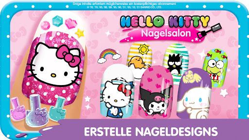 Hello Kitty Nagelsalon Screenshot