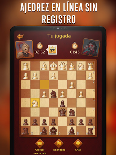Captura de pantalla de Ajedrez - Clash of Kings