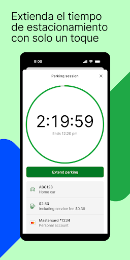Captura de pantalla de ParkMobile: Aparca. Paga. Ve.