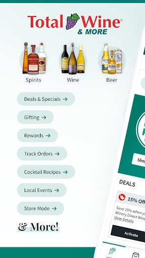 Captura de pantalla de Total Wine & More
