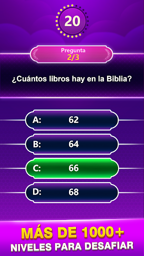 Captura de pantalla de Bible Trivia -Juego de palabra
