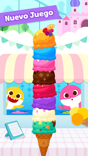 Captura de pantalla de Pinkfong Tiburón Bebé Teléfono