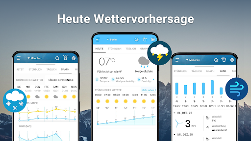 Wetterzeitleiste Lokales Radar Screenshot