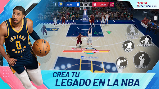 Captura de pantalla de NBA Infinite - Básquet PvP