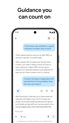 Google Health (Fitbit) screenshot