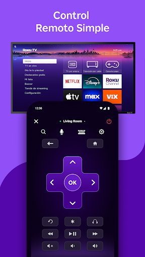 Captura de pantalla de Roku