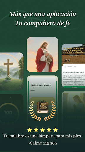 Captura de pantalla de Biblia Reina-Valera:AudioVerso