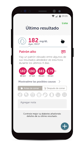 Captura de pantalla de ​Aplicación OneTouch Reveal®