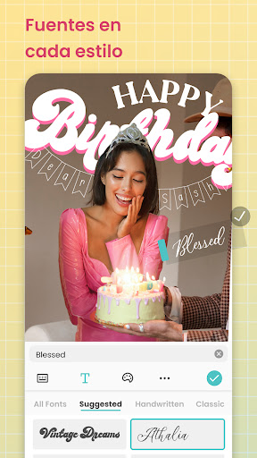 Captura de pantalla de PicCollage: Editor de Fotos