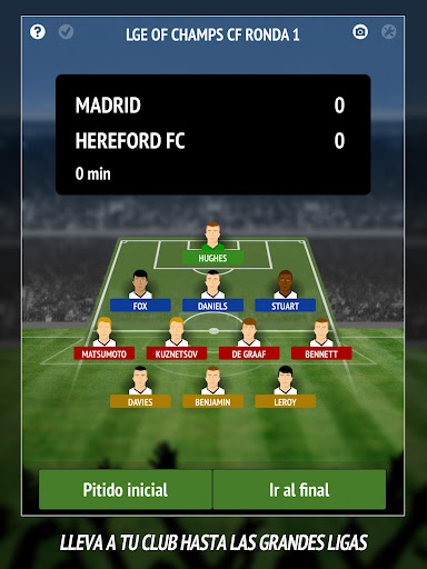 Captura de pantalla de Football Chairman Pro