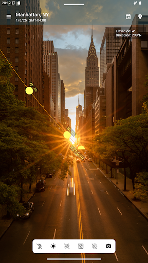 Captura de pantalla de Sun Position Pro