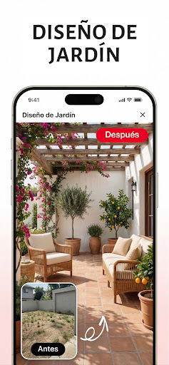 Captura de pantalla de SnapHome: Presupuesto Estimado