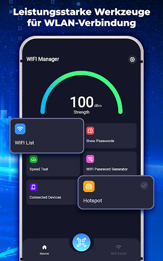 WLAN-Passwort-Anzeigeschlüssel Screenshot