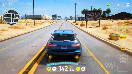 Captura de pantalla de Real Car Driving Open Sandbox
