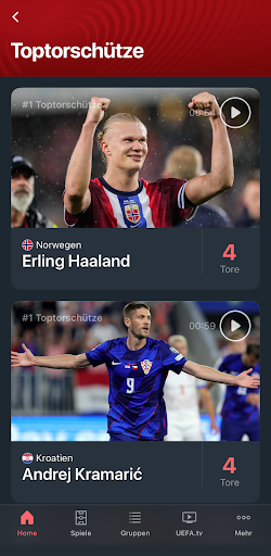 UEFA EURO & Nations League Screenshot