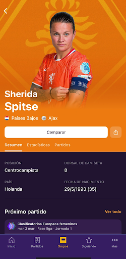 Captura de pantalla de UEFA EURO y Nations League