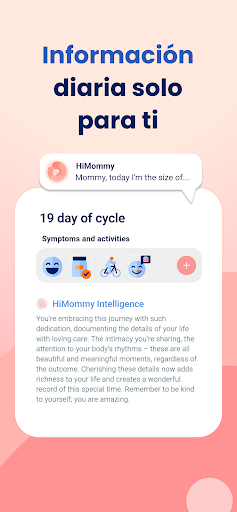 Captura de pantalla de HiMommy: App de Embarazo