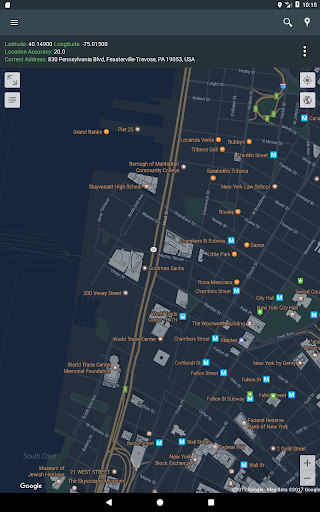 Captura de pantalla de Mi ubicación: mapas GPS