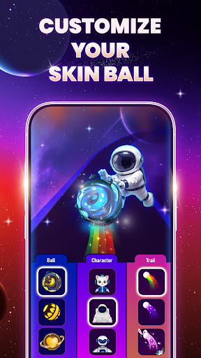 Captura de pantalla de Dancing Road Color Balls Match