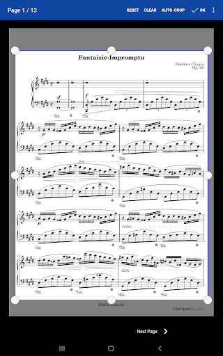 MobileSheets screenshot
