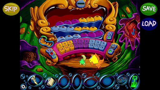 Captura de pantalla de Freddi Fish 3: Conch Shell