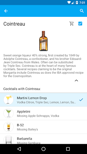 My Cocktail Bar Pro screenshot