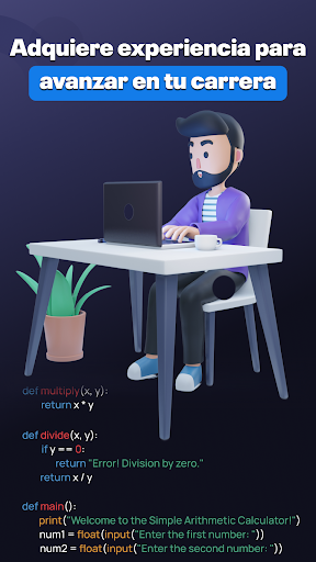 Captura de pantalla de Aprende Python – Code Lab