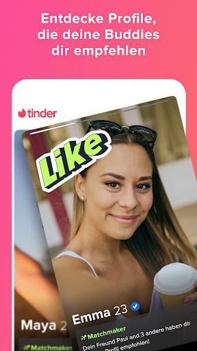 Tinder Dating App: Date & Chat Screenshot