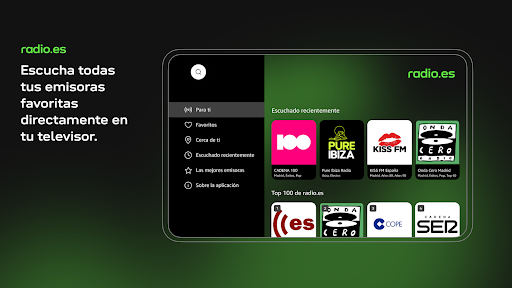 Captura de pantalla de radio.es - radio y podcast