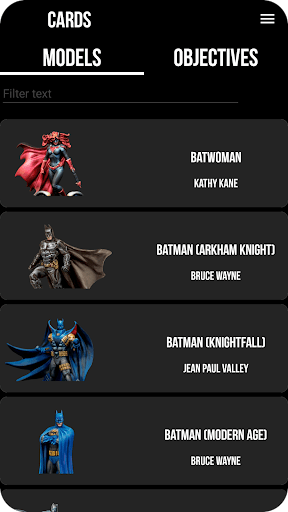 Captura de pantalla de Batman Miniature Game