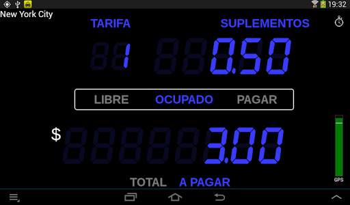 Captura de pantalla de Taxímetro