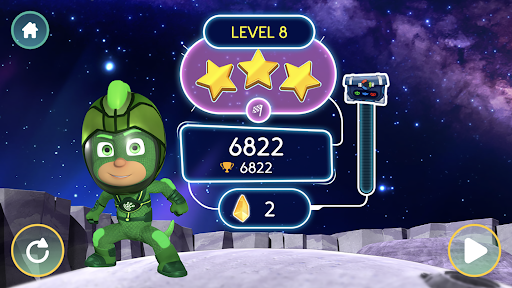Captura de pantalla de PJ Masks: Héroes a la carrera