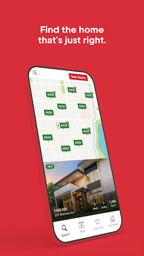 Captura de pantalla de Redfin: Buy, Sell & Rent Homes