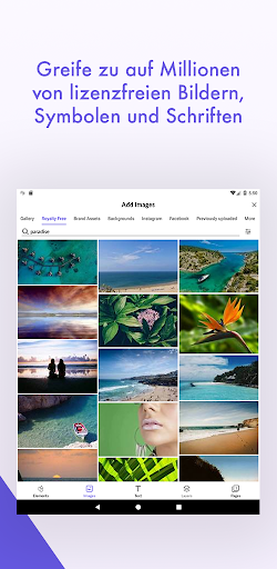 Desygner: Grafik-Design Editor Screenshot