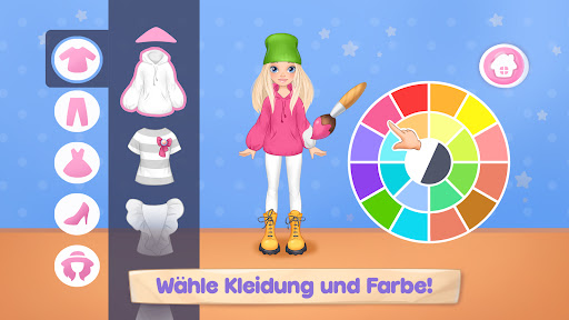 Mädchen Ankleidespiele. Nähen Screenshot
