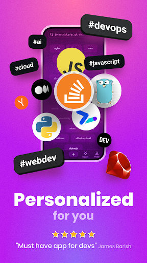 Captura de pantalla de daily.dev - stay up to date
